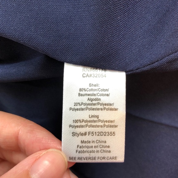 Anthro Maeve Striped A Line Cross Back Dress - Picture 6 of 6